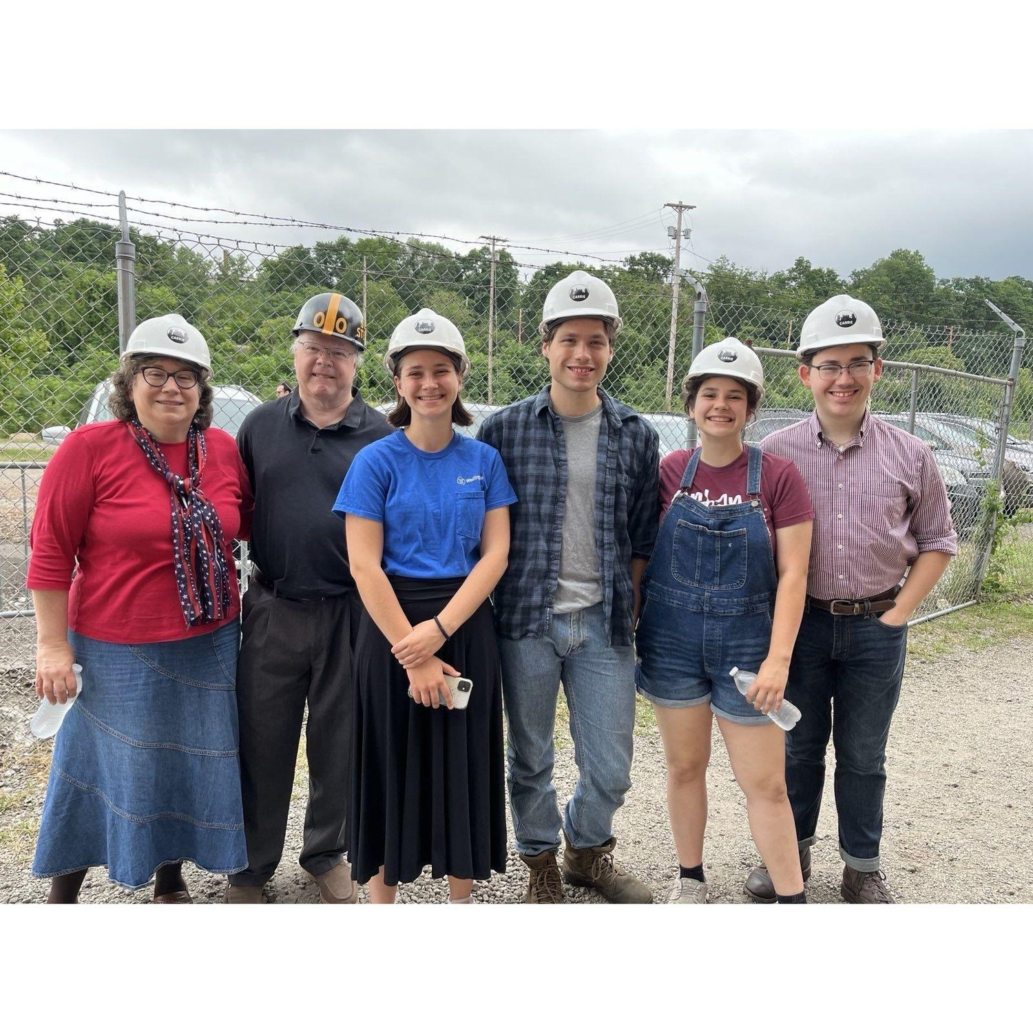 Family tour of the Carrie Blast Furnace (not too far from our reception venue, the Rankin Croatian home)!