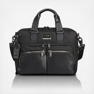 Personalized Alpha Bravo Albany Slim Commuter Briefcase