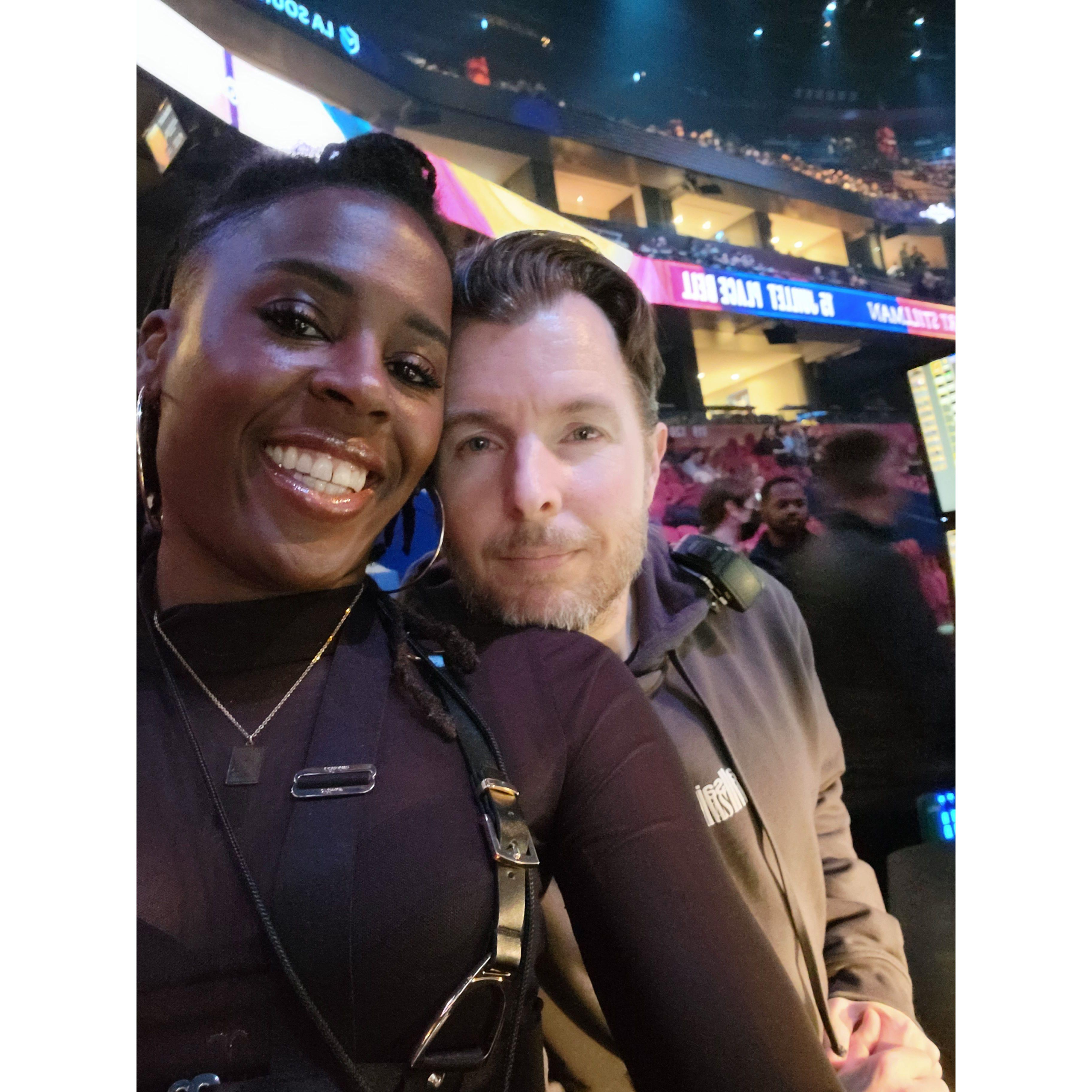 In Montreal while Damon did lights for the Muse tour!