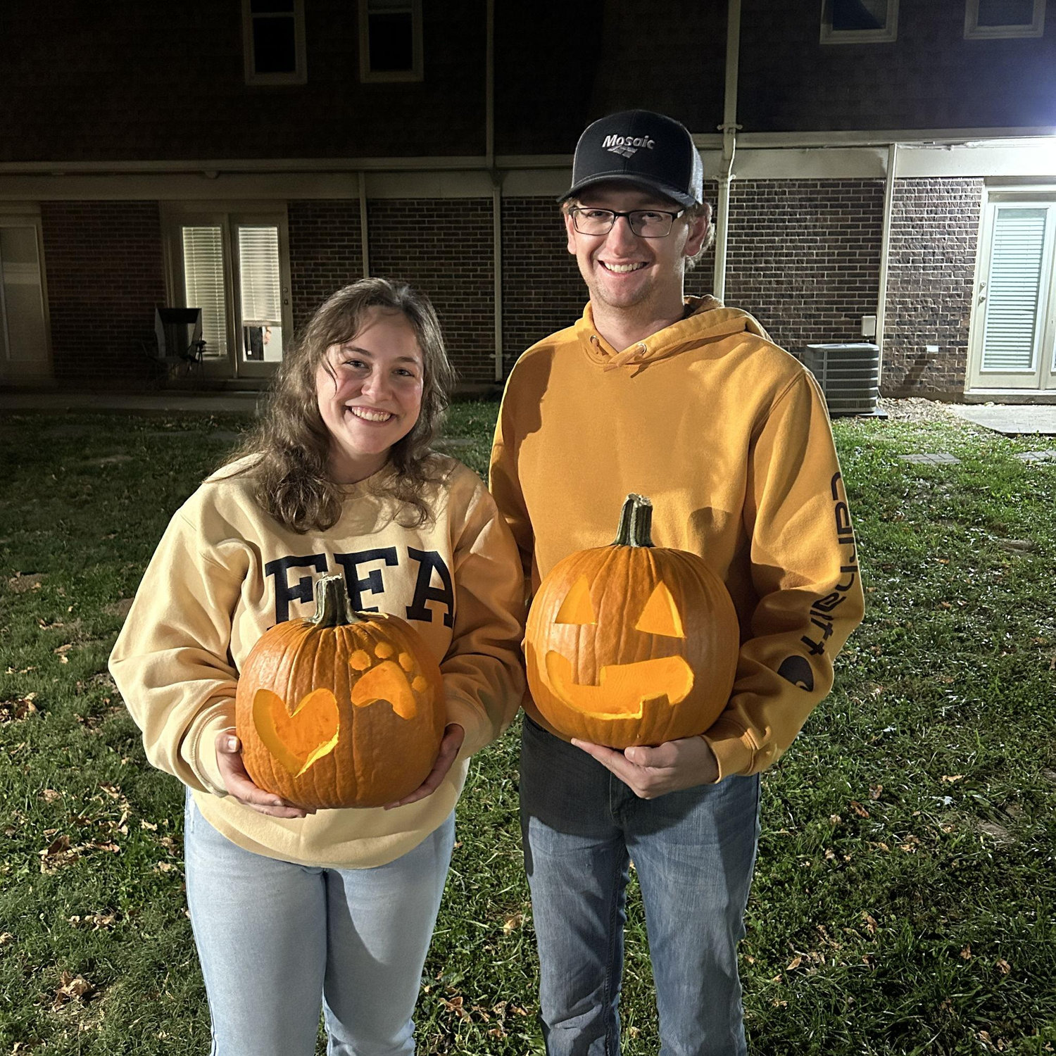 1st Halloween together. October 2024.