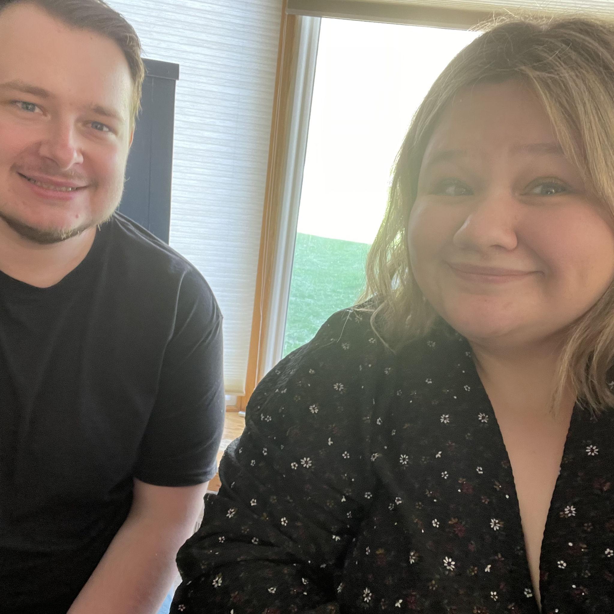 Celebrating Abbie Winning an award at work- April 2021