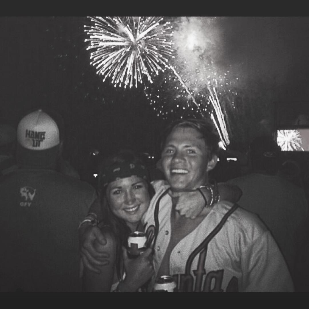 2014. Our first music festival together, Hangout.