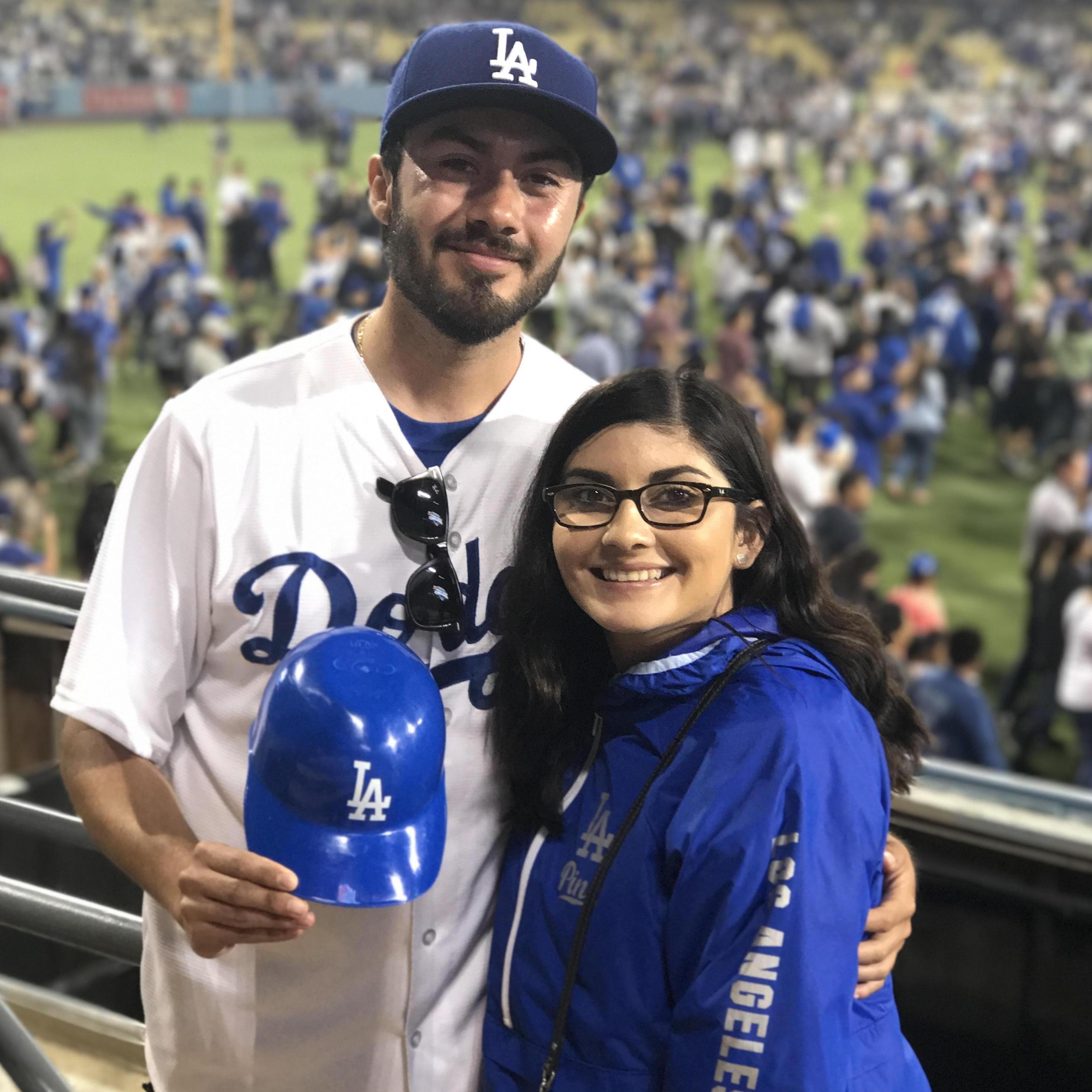 One of many Dodger games <3