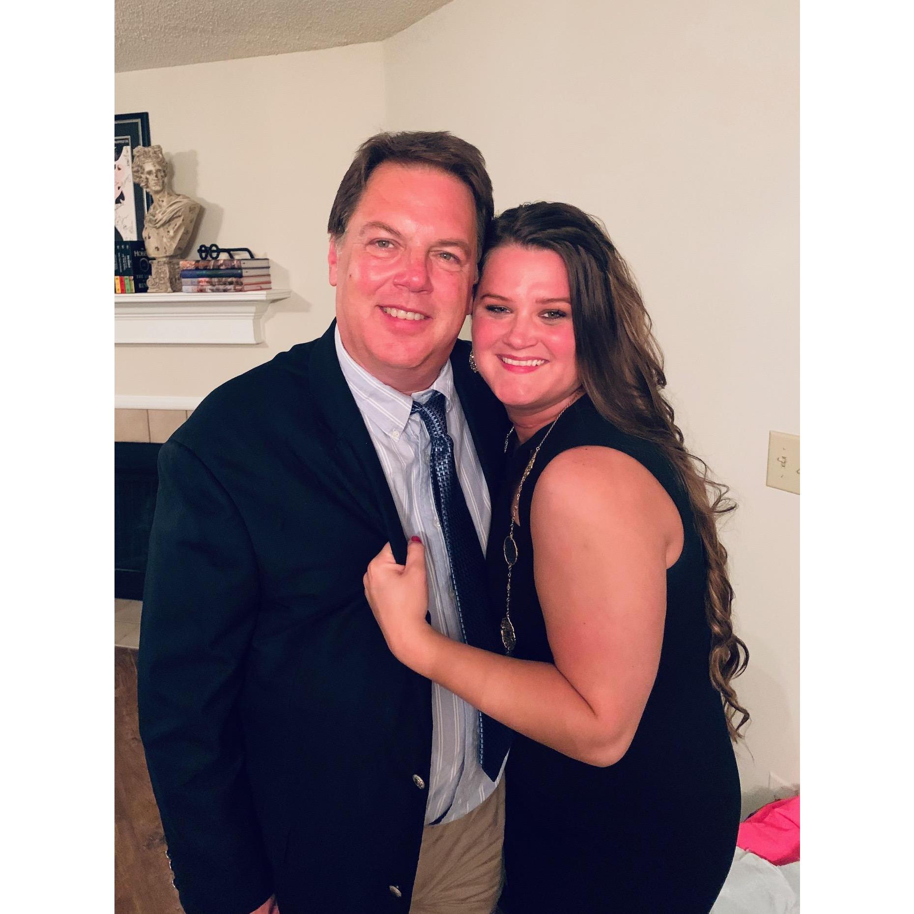 This was taken on my birthday 2020. He bought me a spa day and then took me to Amerigo for dinner.