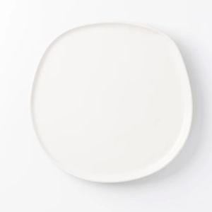 Ripple Dinner Plate white
