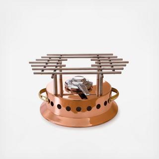 Copper Heater with Alcohol Burner