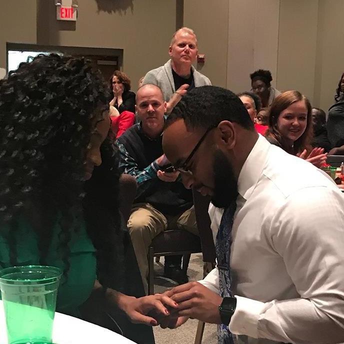 Saying yes to forever.