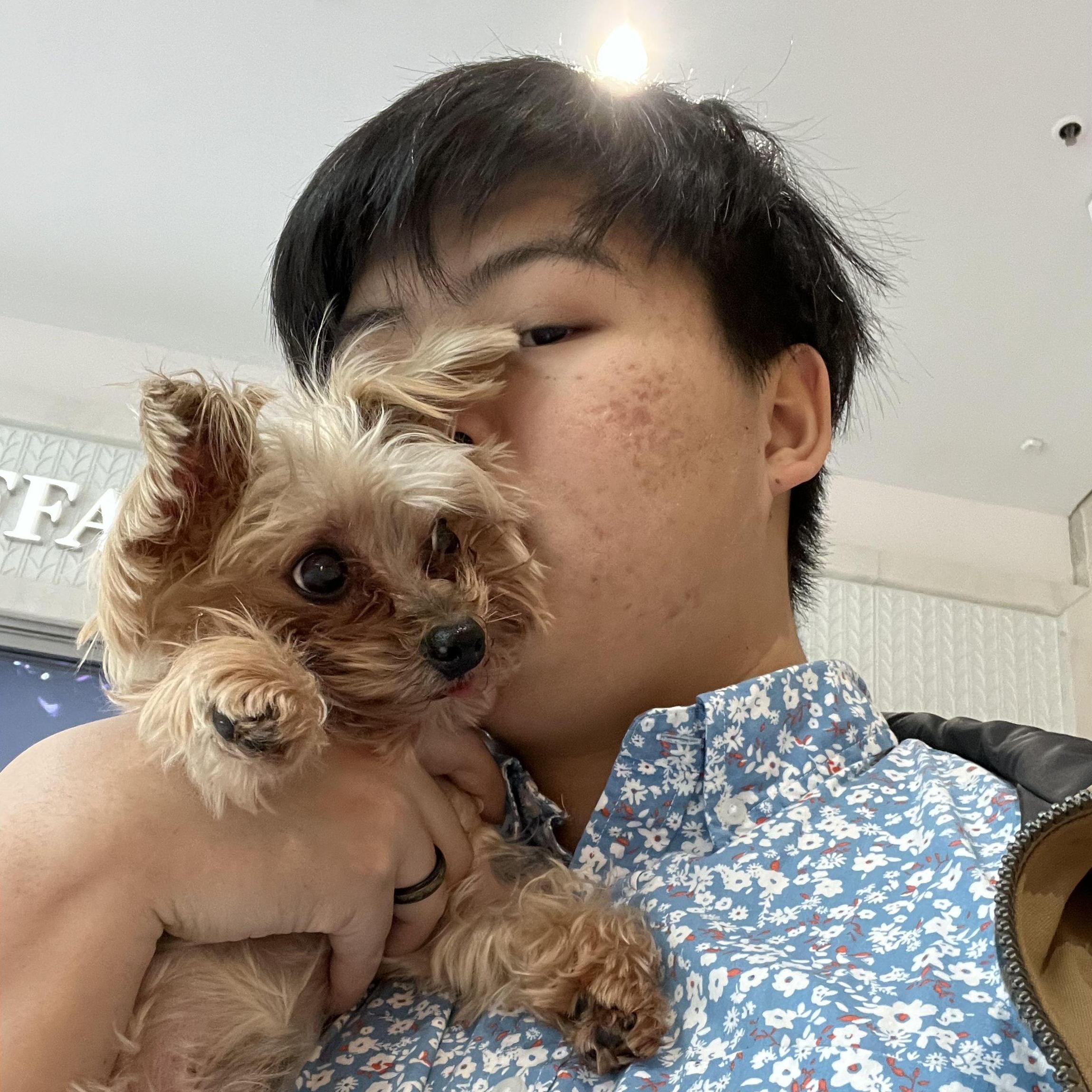 Junior loves his adoptive dad