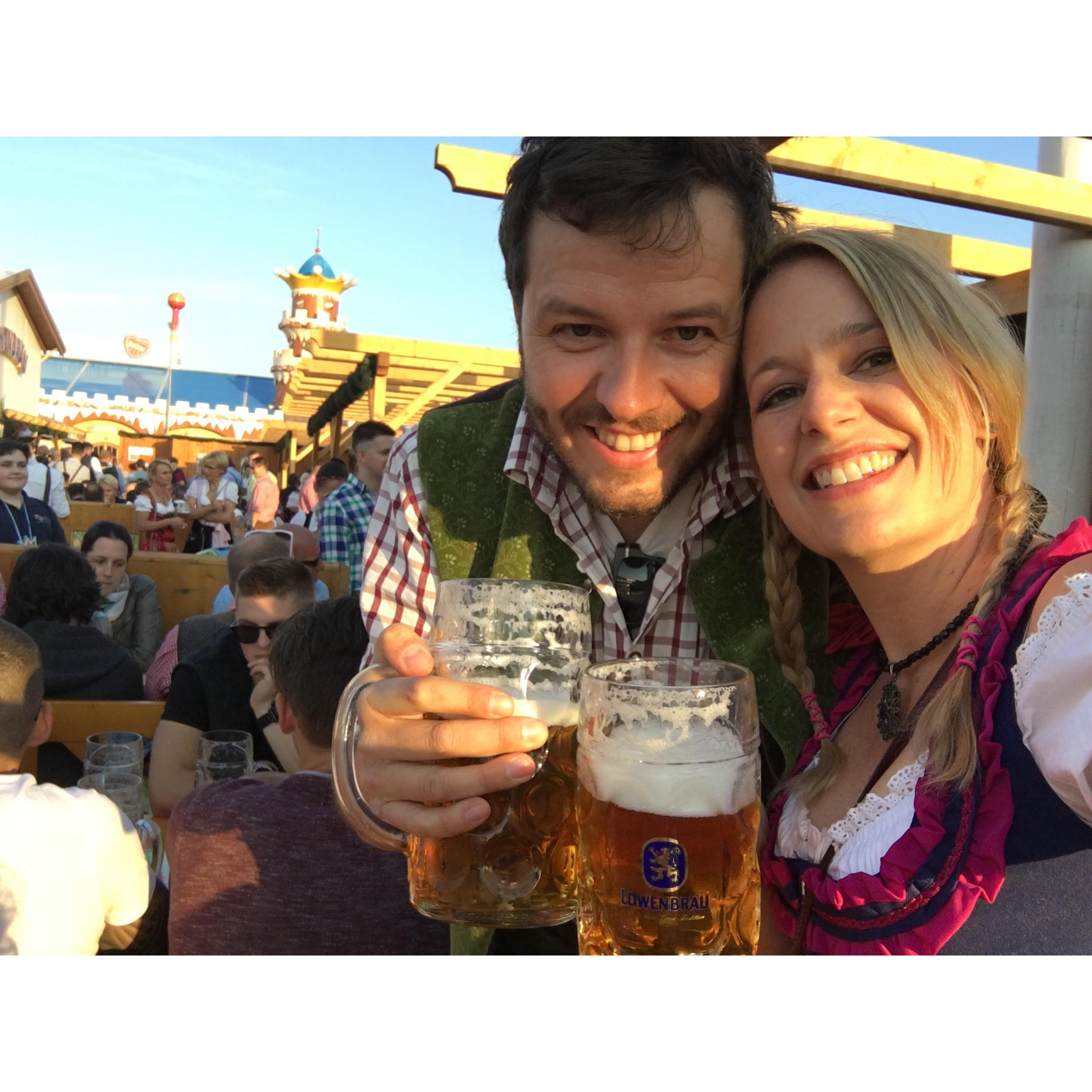 Wiesen, the real Oktoberfest. Munich 2018