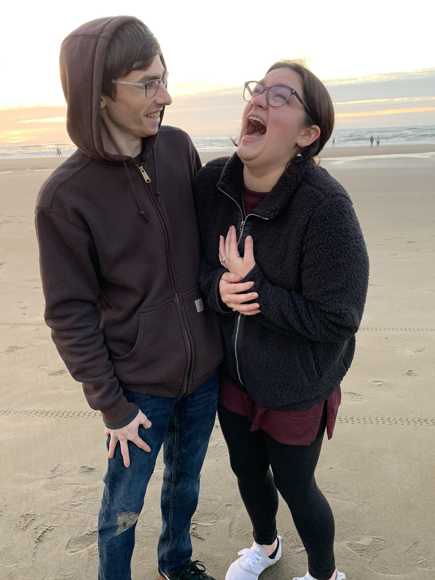 The day we got engaged!