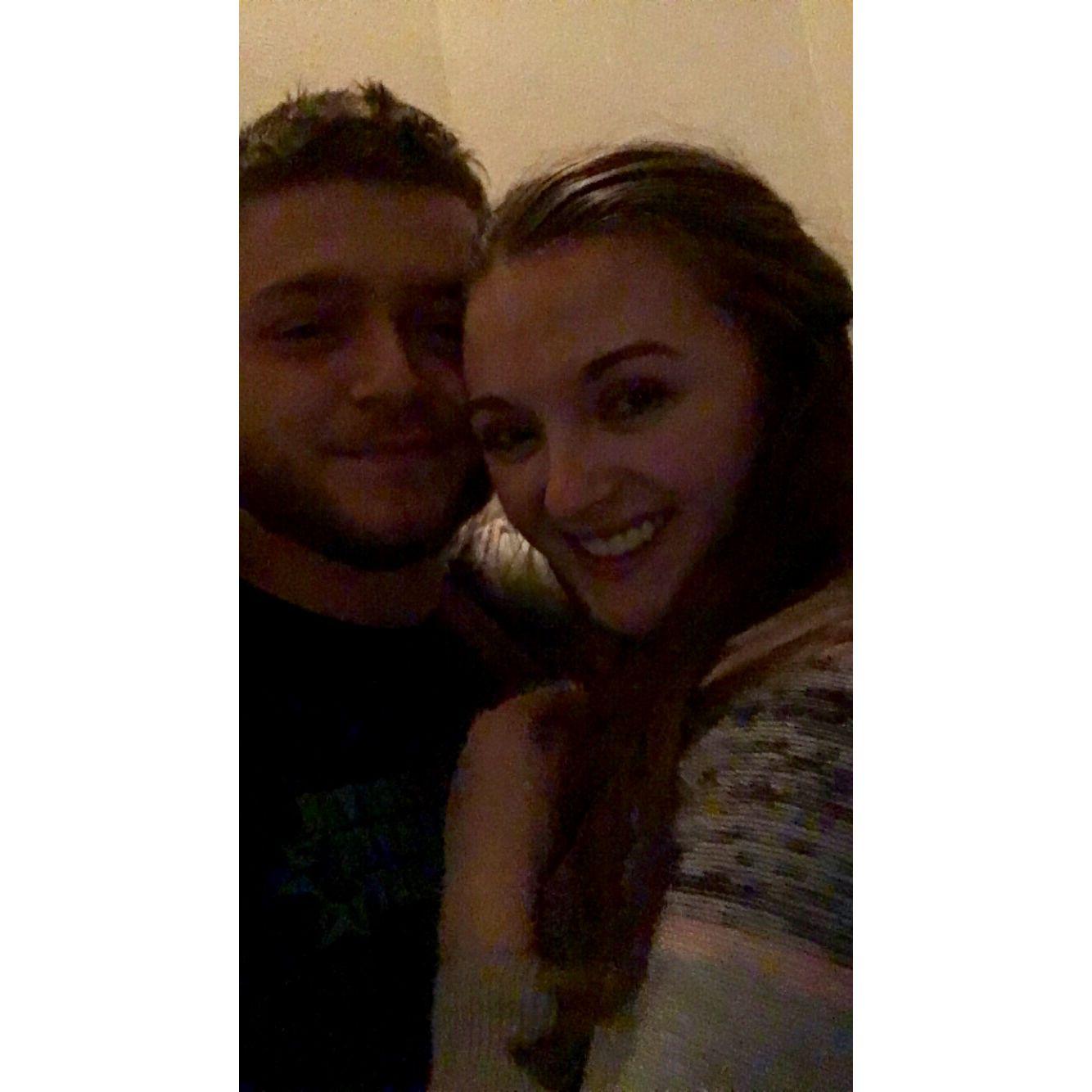 Look at these babies! Our very first picture together, after just a few dates, early in 2019.