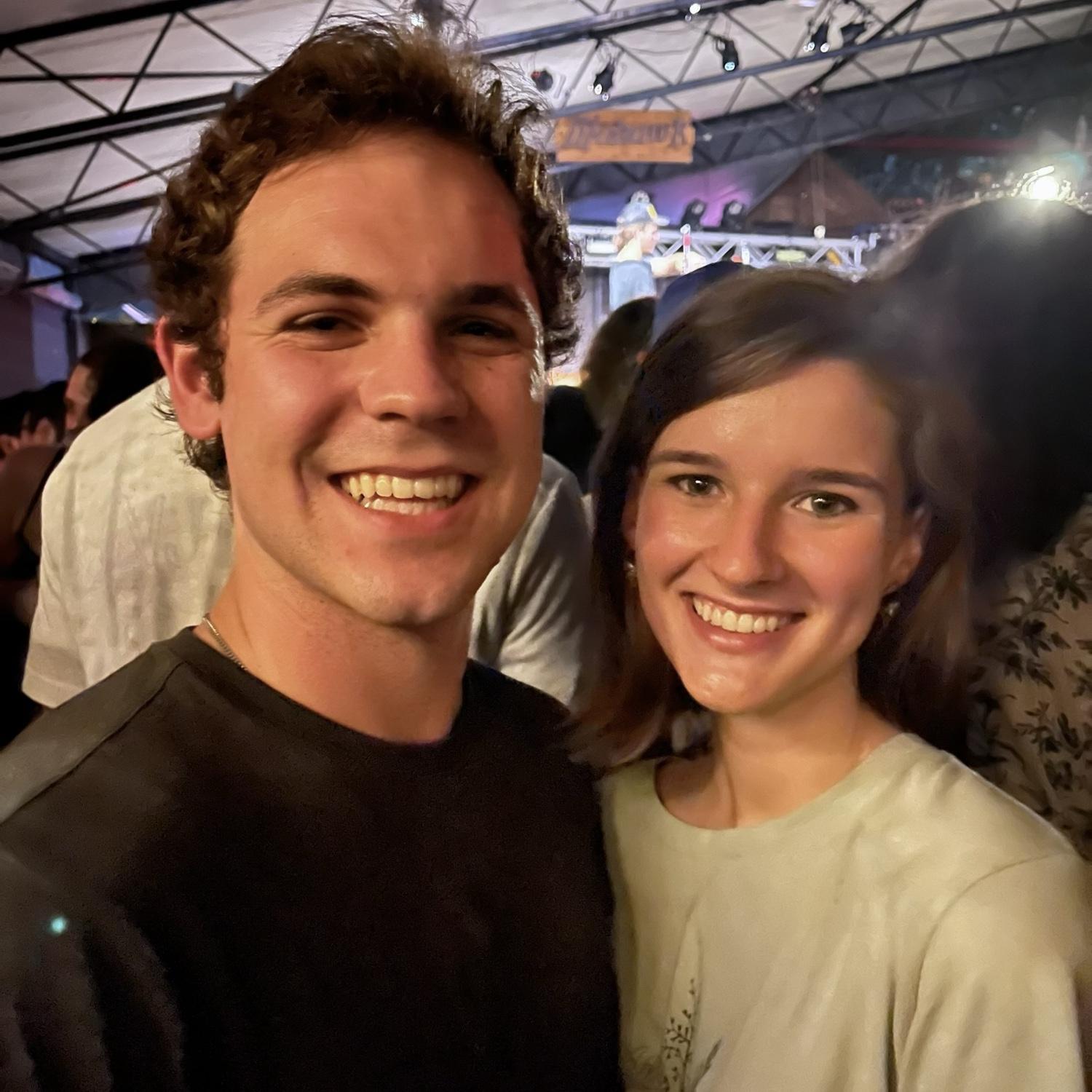 First date to see Black Midi and Black Country New Road! The stranger Sean asked to photograph begrudgingly asked "are you guys like.... in love?" Sean claims he was already ready to say yes