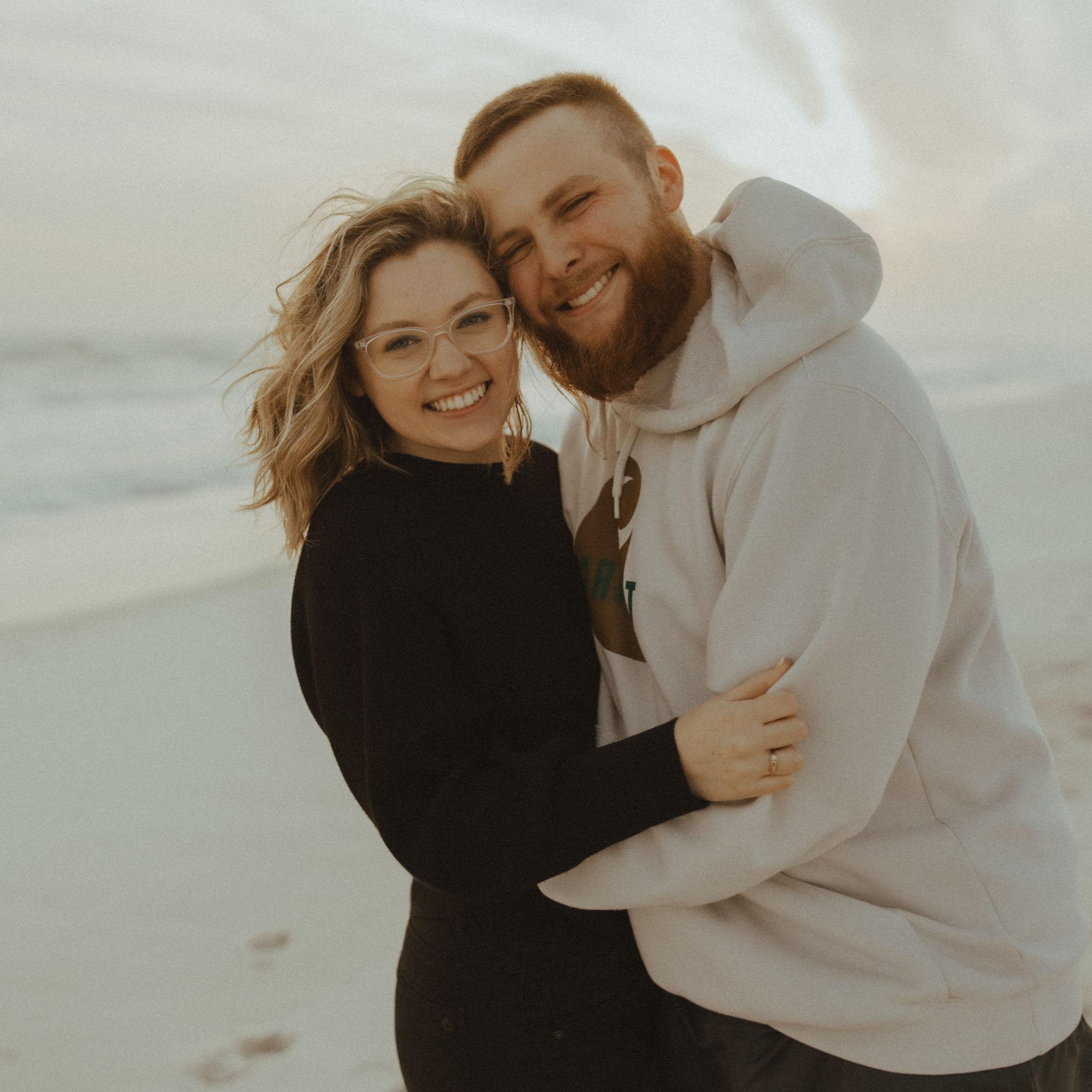 From the first day we "met." Photo by Rachel Traxler Photography