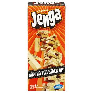 8 years and up - Jenga Classic Game