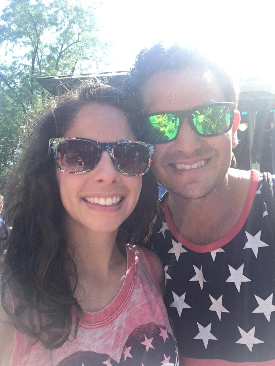 First time at Hershey Park together!