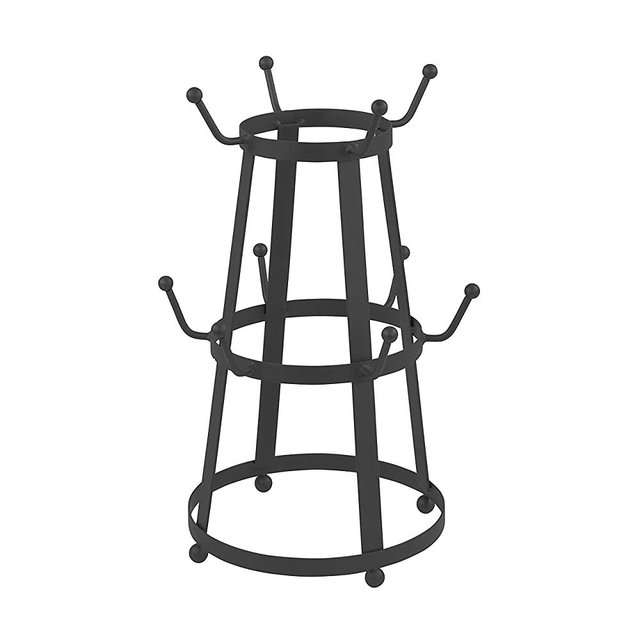Spectrum Diversified 10610 Stripe Mug Holder, Black