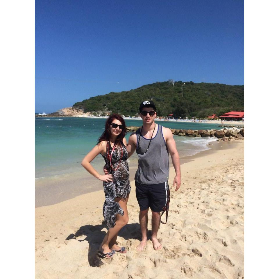 Danielle and Josh's first cruise 3/11/15