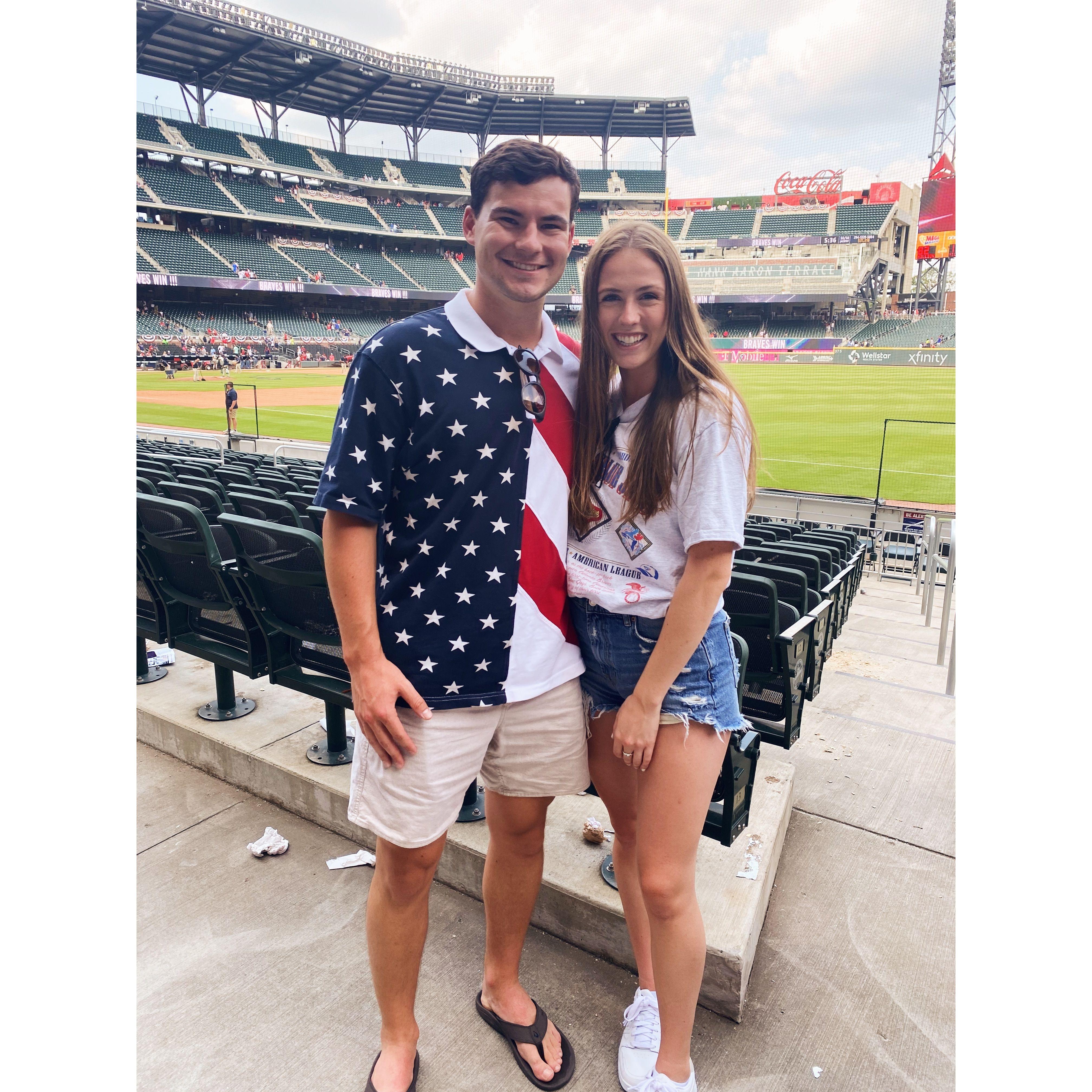 Braves Game on the 4th of July - July 4, 2021