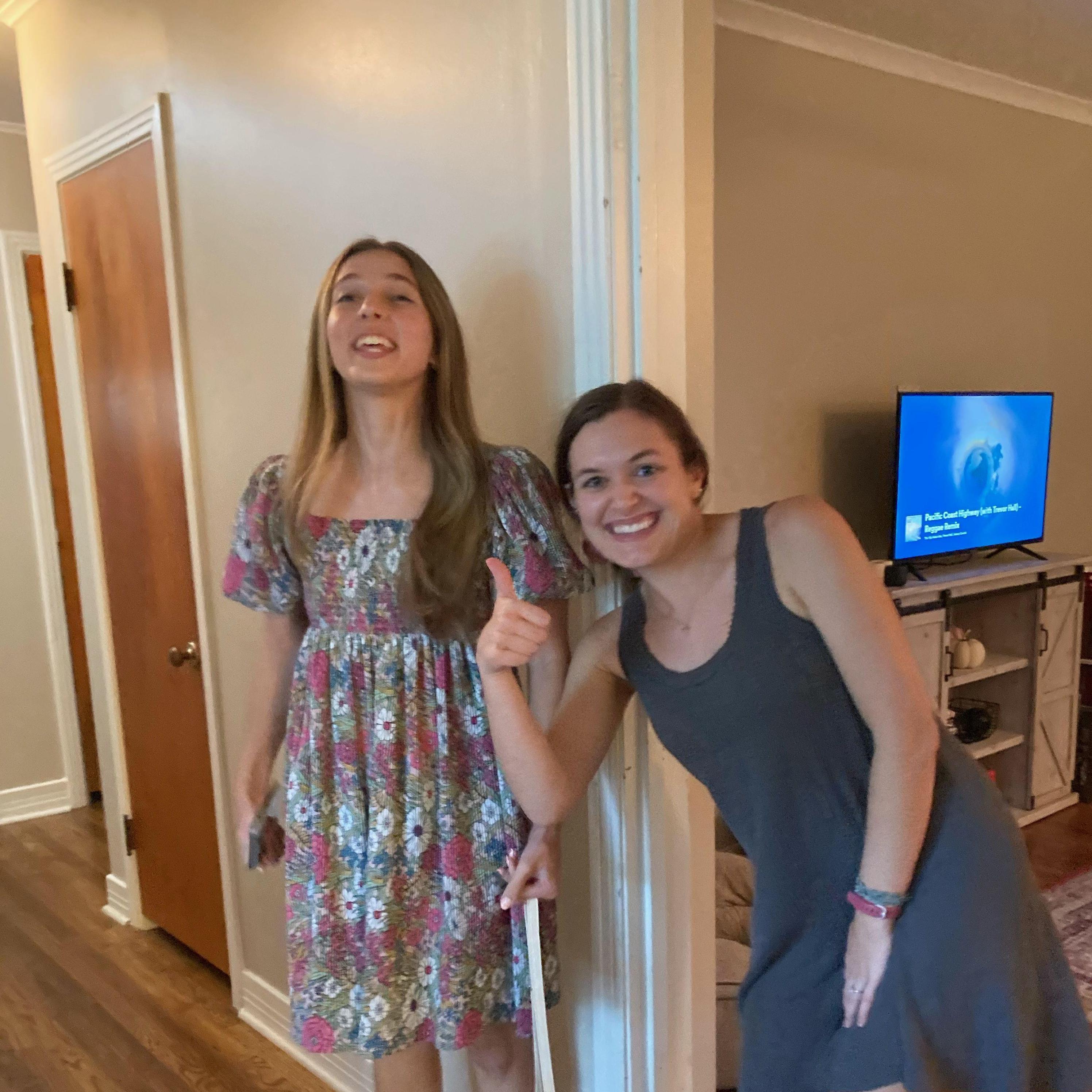 Everyone had been waiting for this day for a while, so Sydni couldn't catch a break while she got ready.