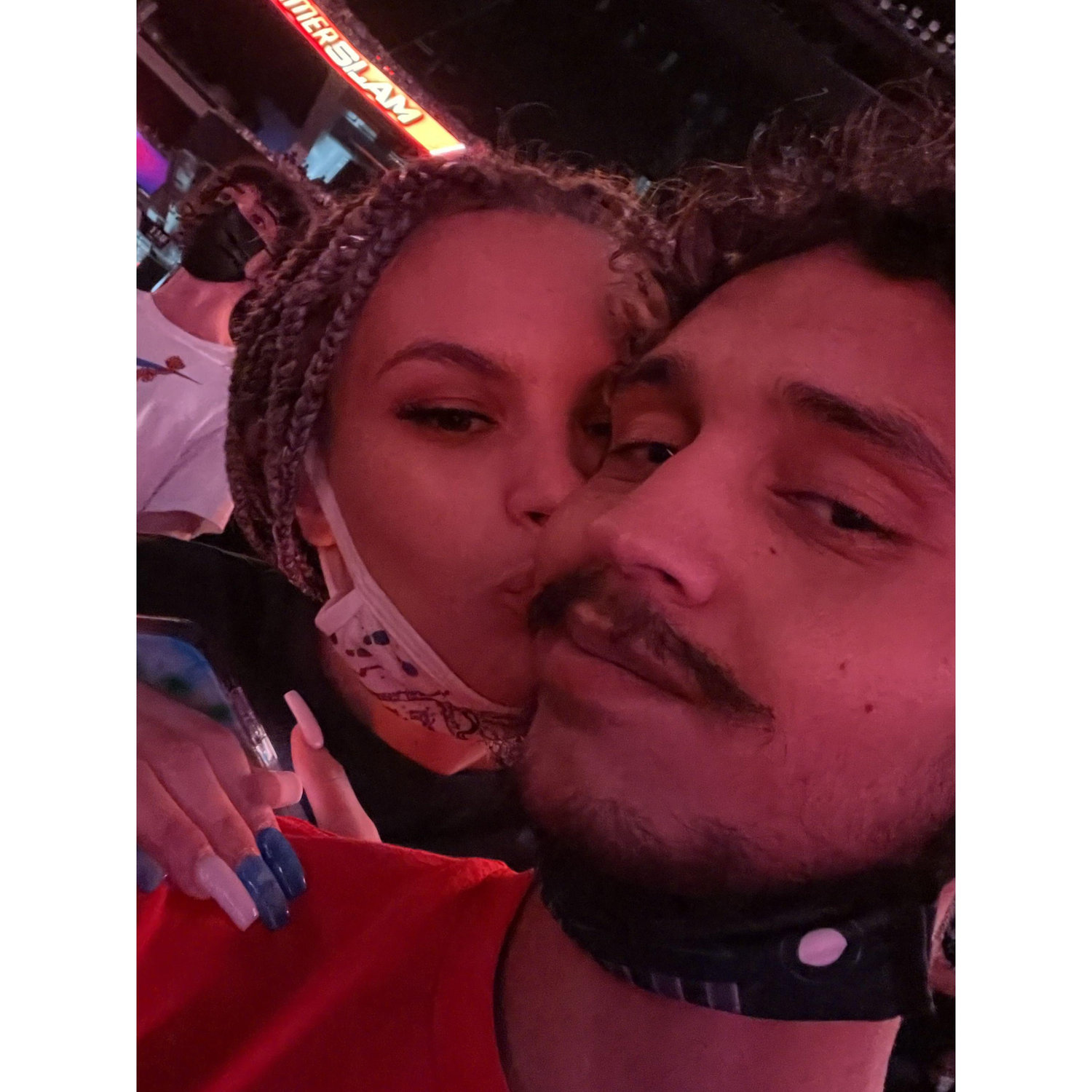 August 2021 - Out of state adventure 3 was Las Vegas! We went to WWE Summerslam.