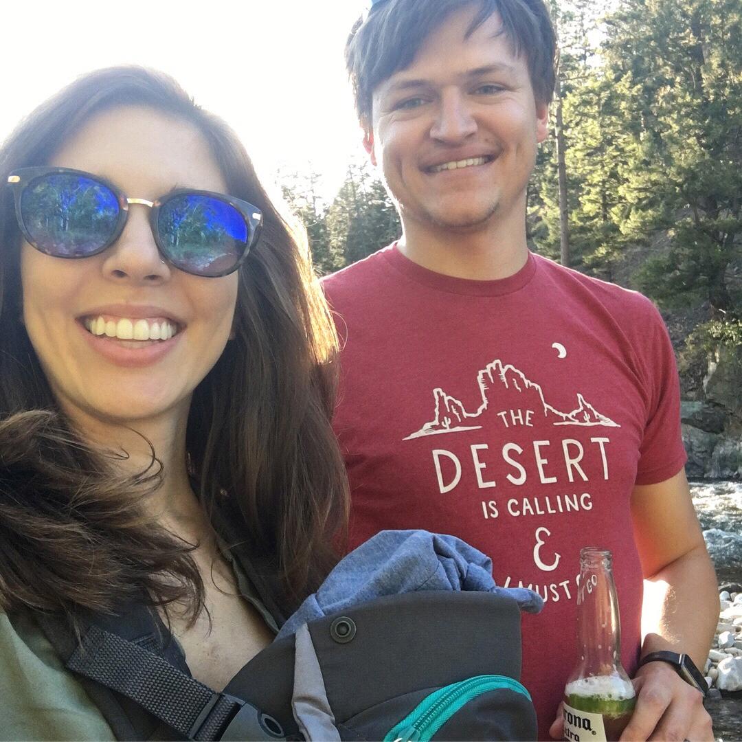 Leo's first trip to Rock Creek!