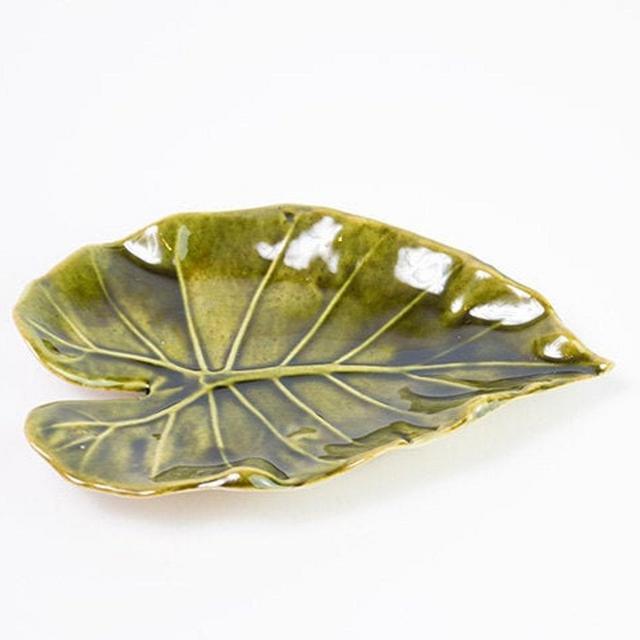 Soap dish, Ceramic Bowl, Ceramic Leaf, Handbuilding Techniques, Gift, Ceramic dish, Bathroom Decor, Green Soap Dish, Ceramics and Pottery