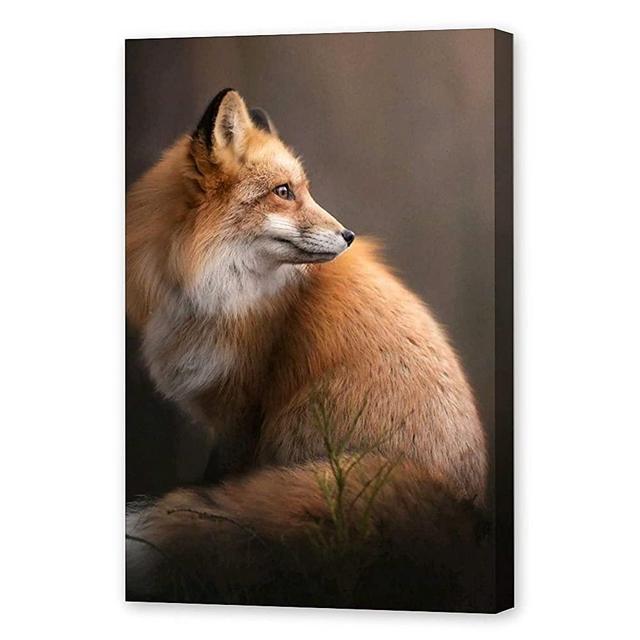 JNWVU Wild Animals Fox Painting 14 Modern Family Bedroom Decor Posters 12x18inch(30x45cm)