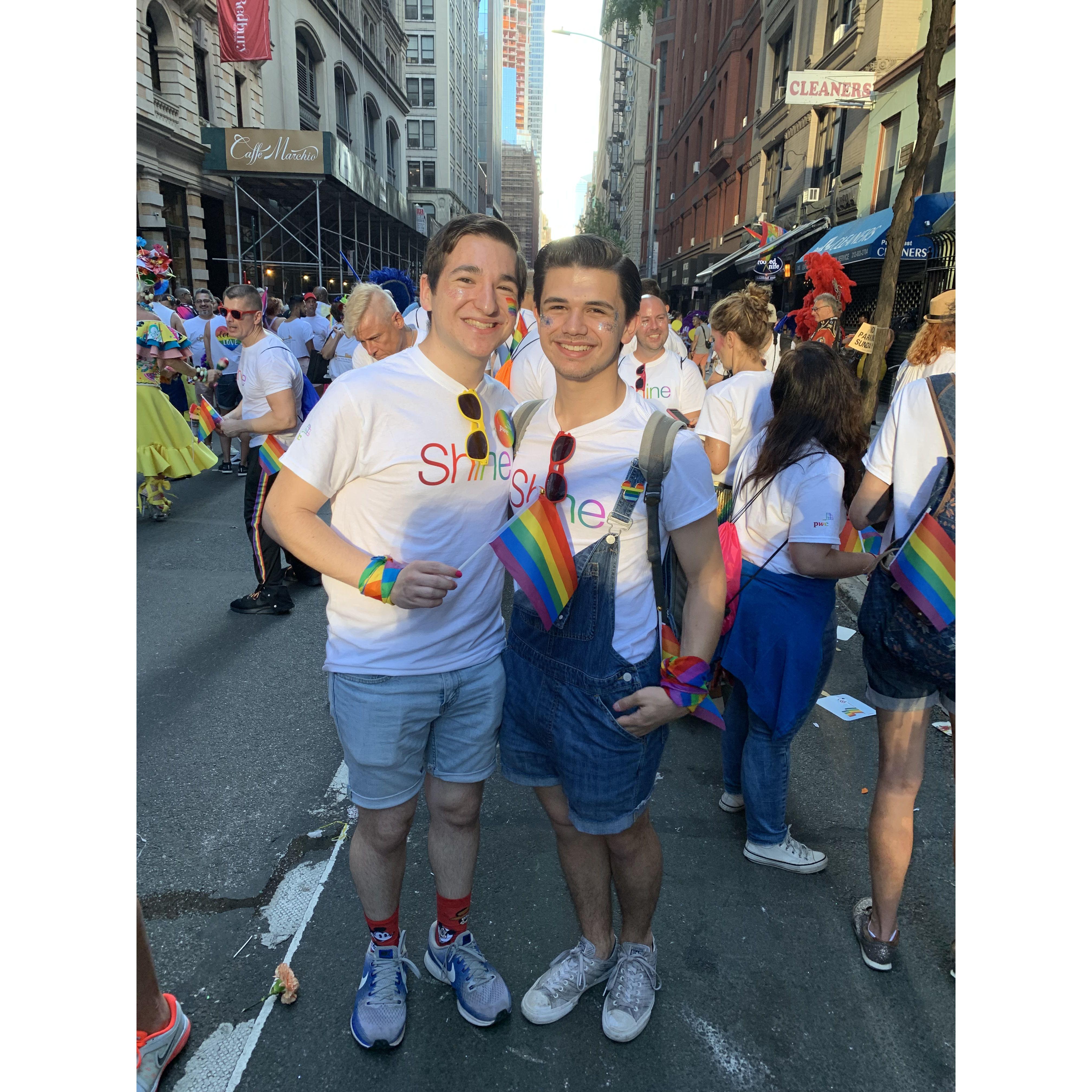 Our first PRIDE!