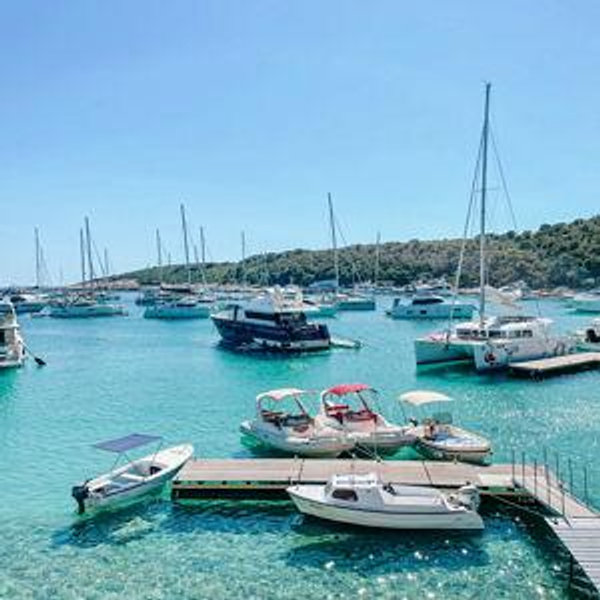 Boat day in Croatia