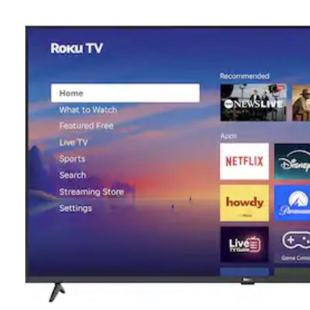 Roku - 65" Class 4K HDR LED Smart RokuTV (2025)