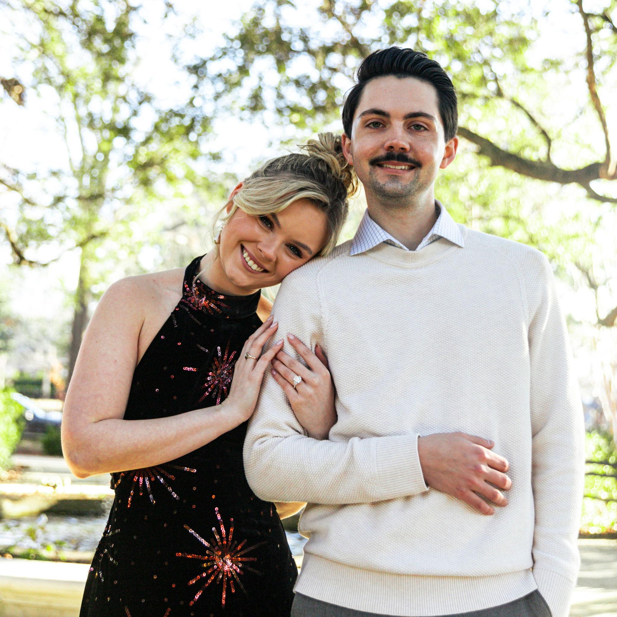 The day we got engaged, December 23rd, 2024