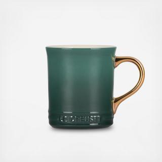Vancouver Mug with Gold Handle