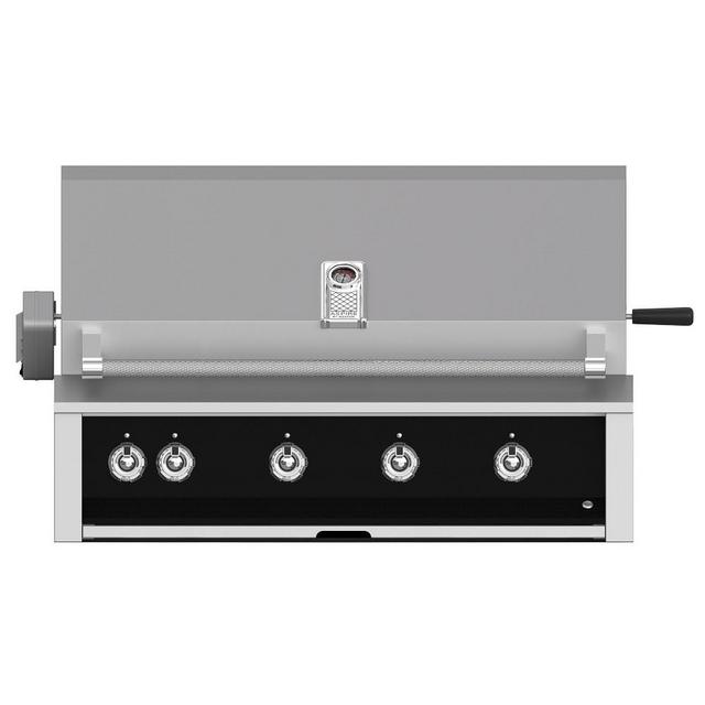 Hestan Aspire 42" Built-In Grill, Natural Gas, 3 U-Burner, 1 Sear, Rotisserie, Stealth