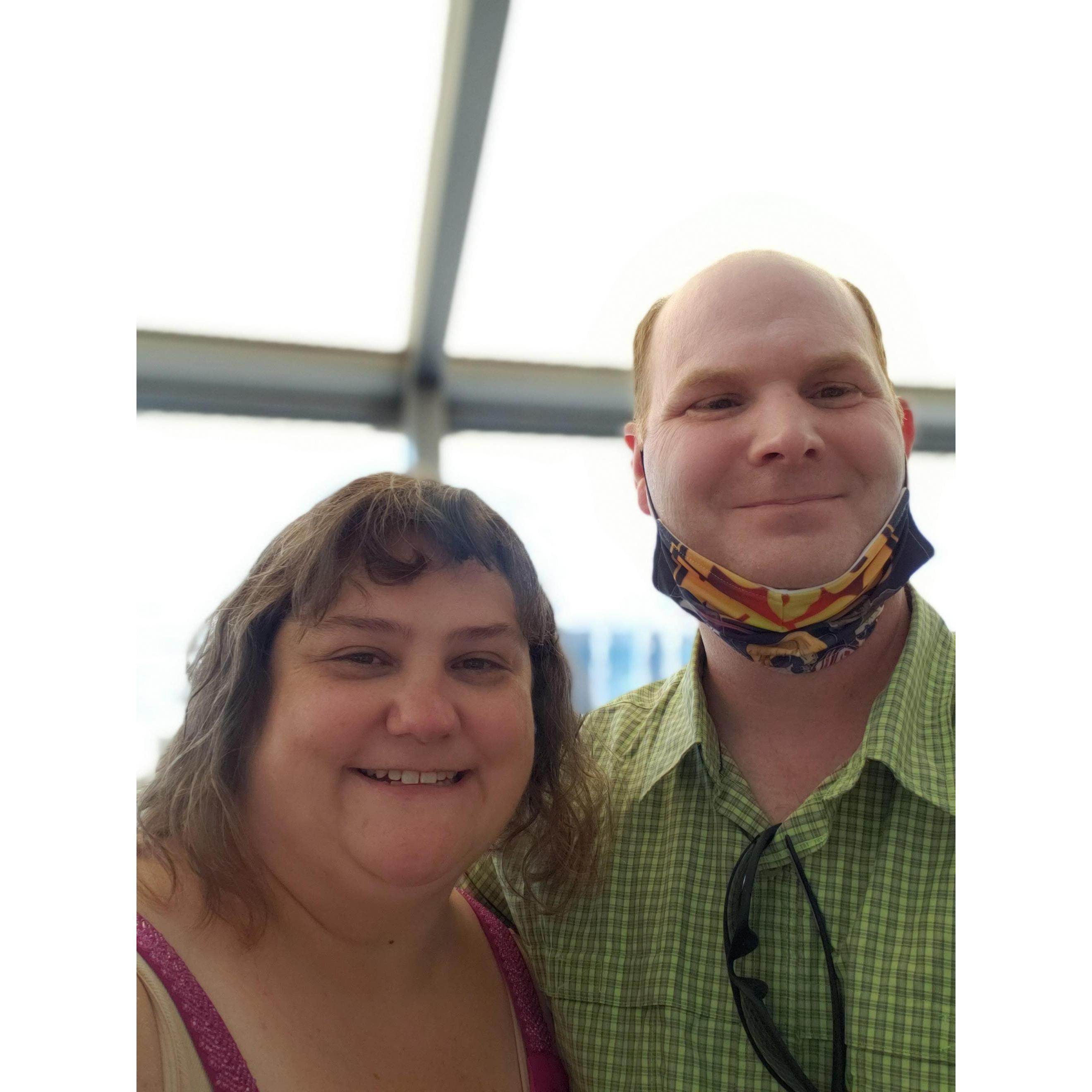 Proposal atop the Stratosphere in Vegas!