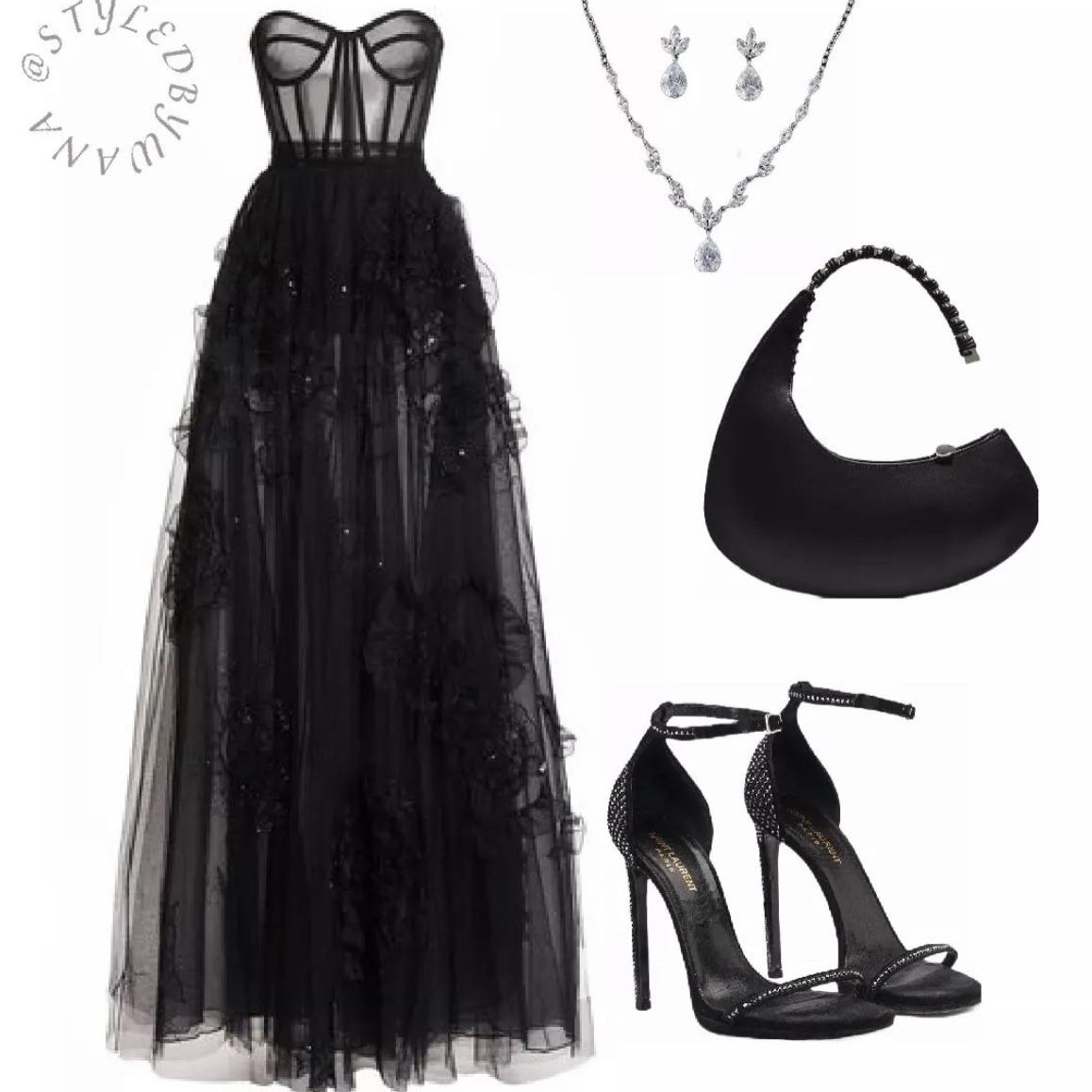 Example - Black tie for Women