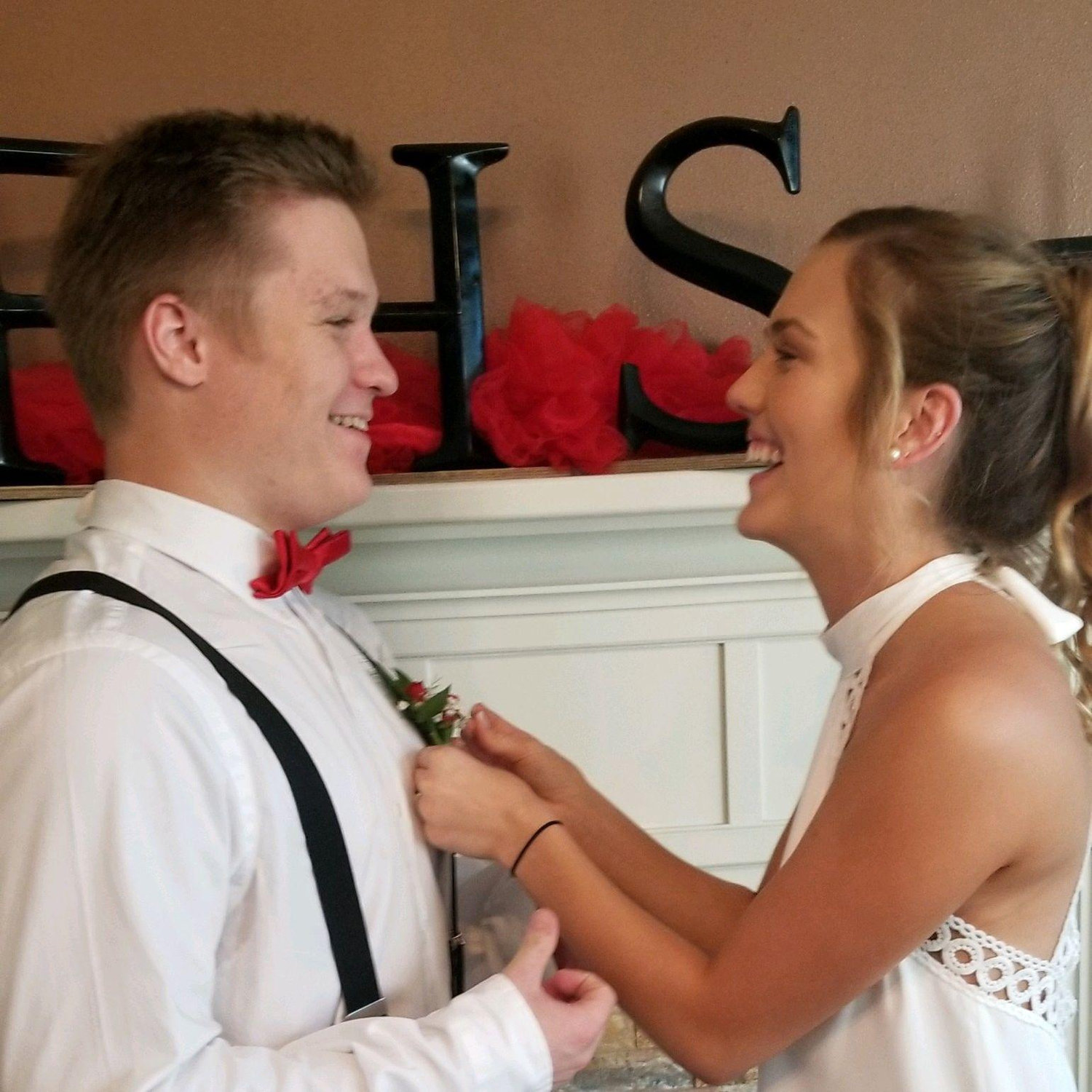Our first dance together! Ash's senior year homecoming!