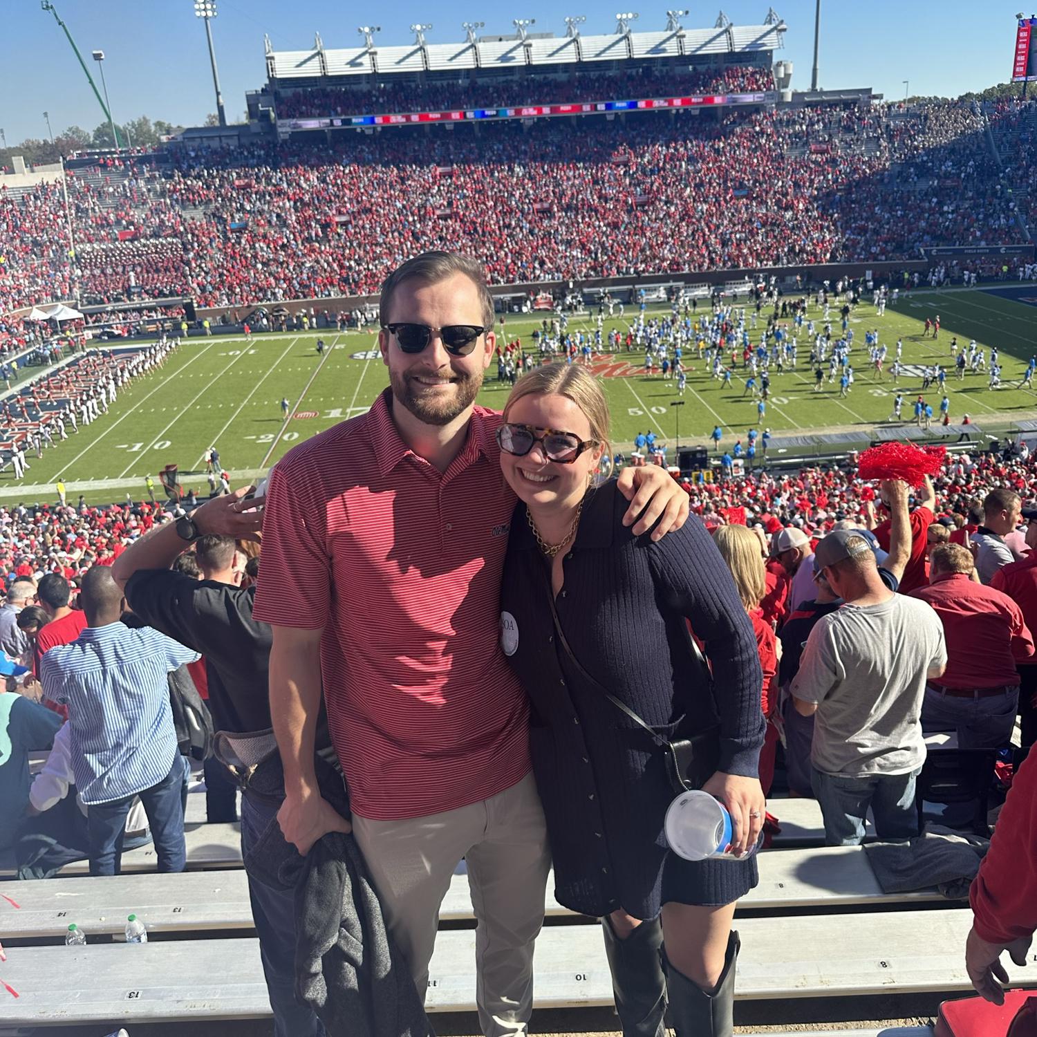Back @ our Alma mater!! Hotty toddy!