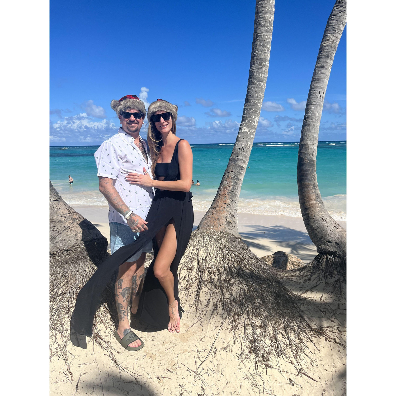 Dominican Republic for Christmas with the Fox family in 2023