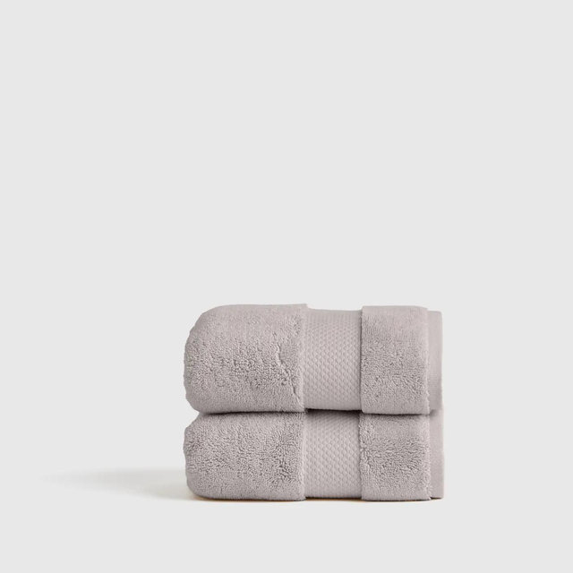 Turkish Ultra Plush Hand Towel (Set of 2) - Grey