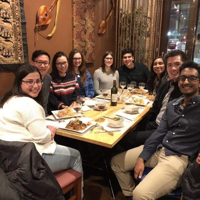 Dinner with friends