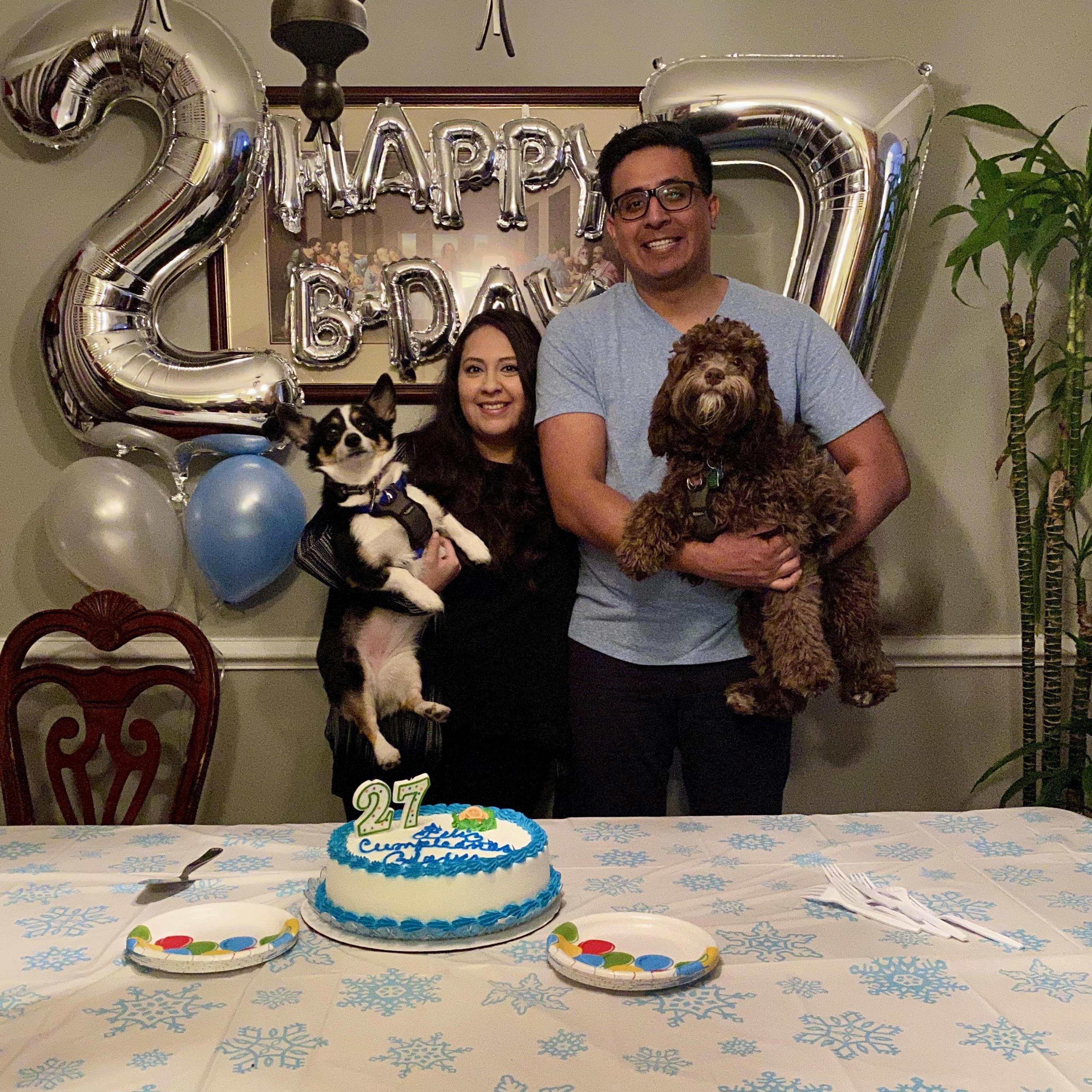 Celebrating Gladys' 27th birthday!