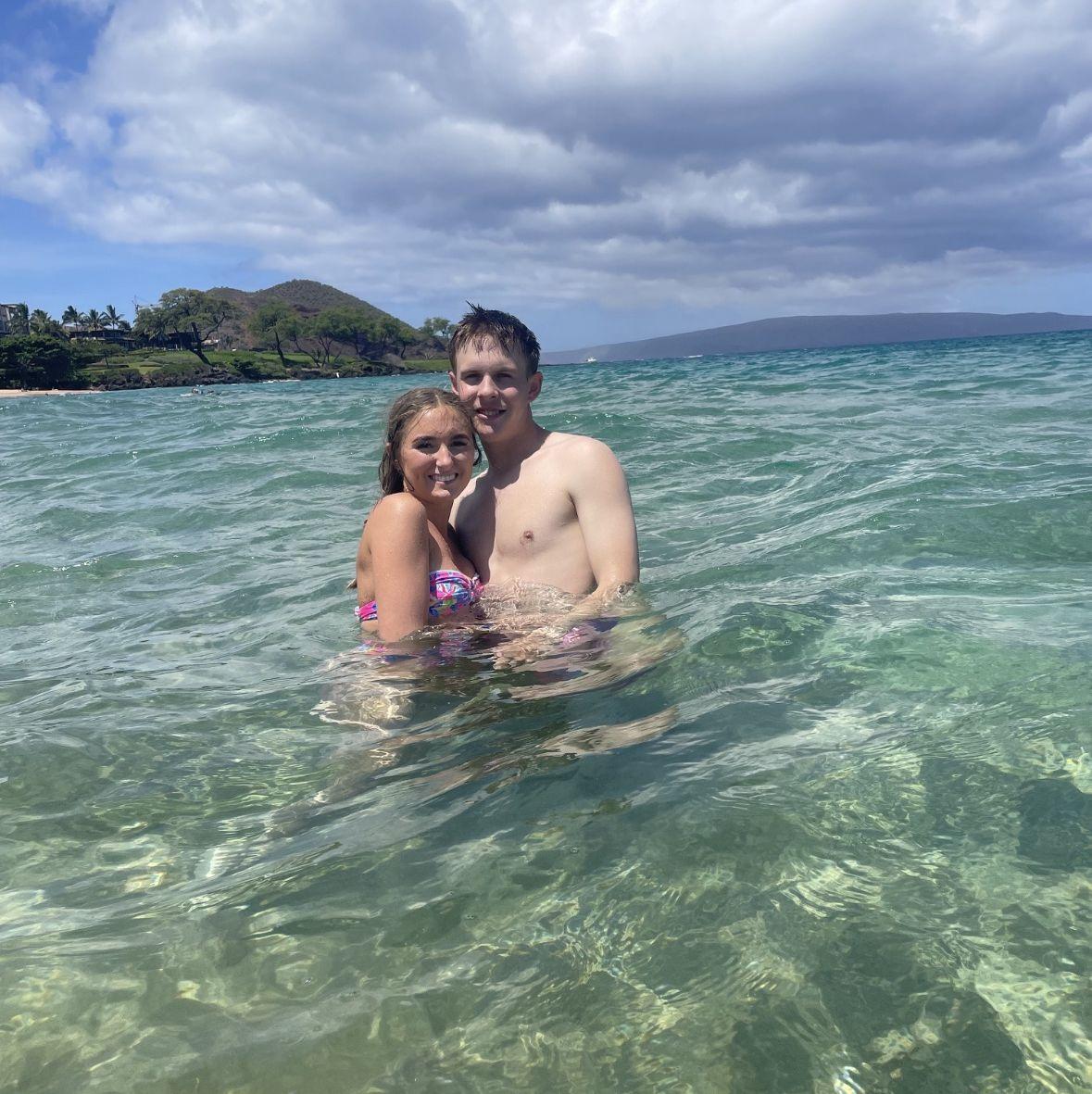 A picture of us in Hawaii. May 2024