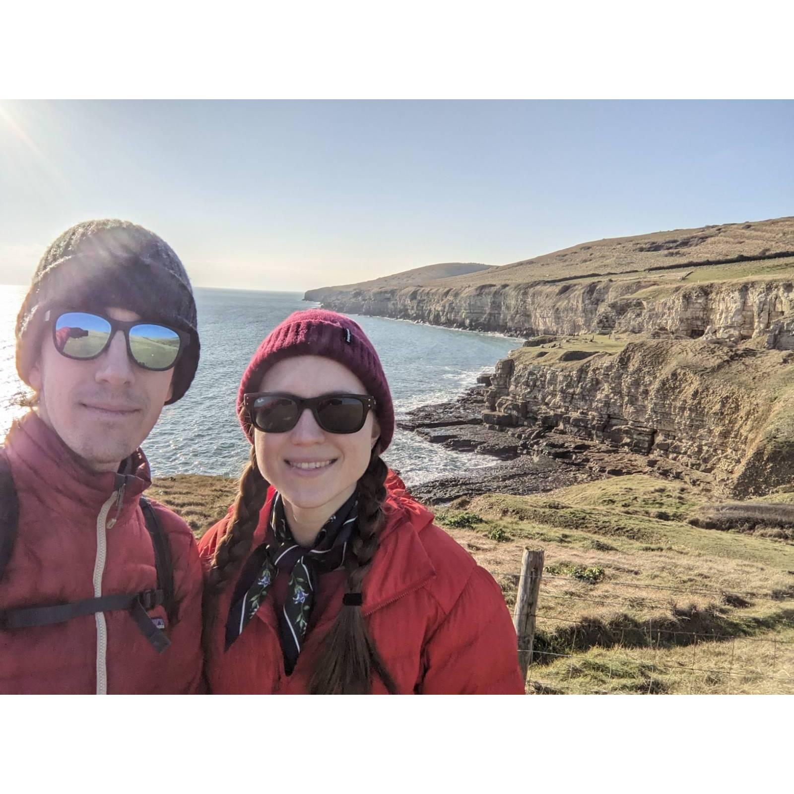 Hiking on the south coast of England!