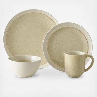 Gourmet Basics Jocelyn 16-Piece Dinnerware Set, Service for 4