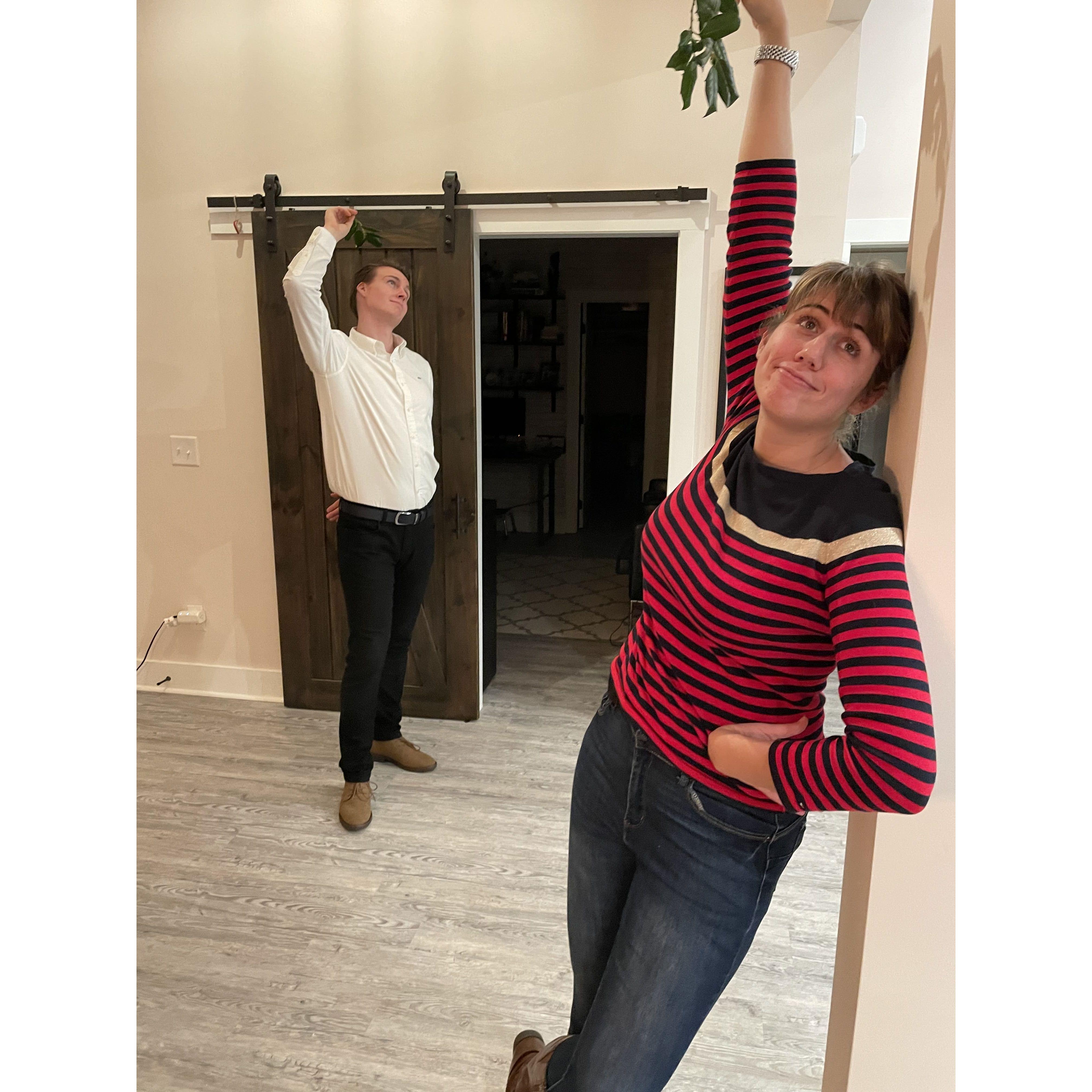 December 2023 - Looks like no one is getting a kiss under the mistletoe