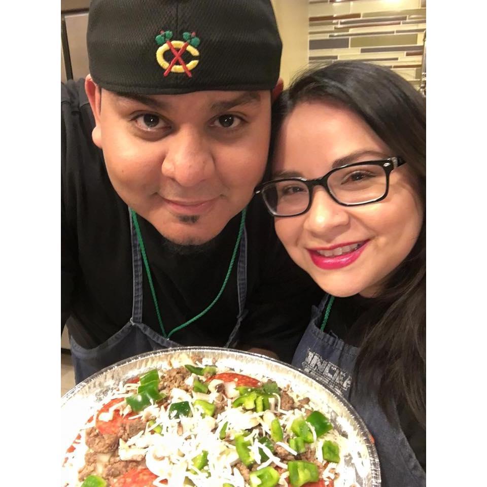 Pizza making with the Crazy Cooks at Ronald McDonald House Chicago <3