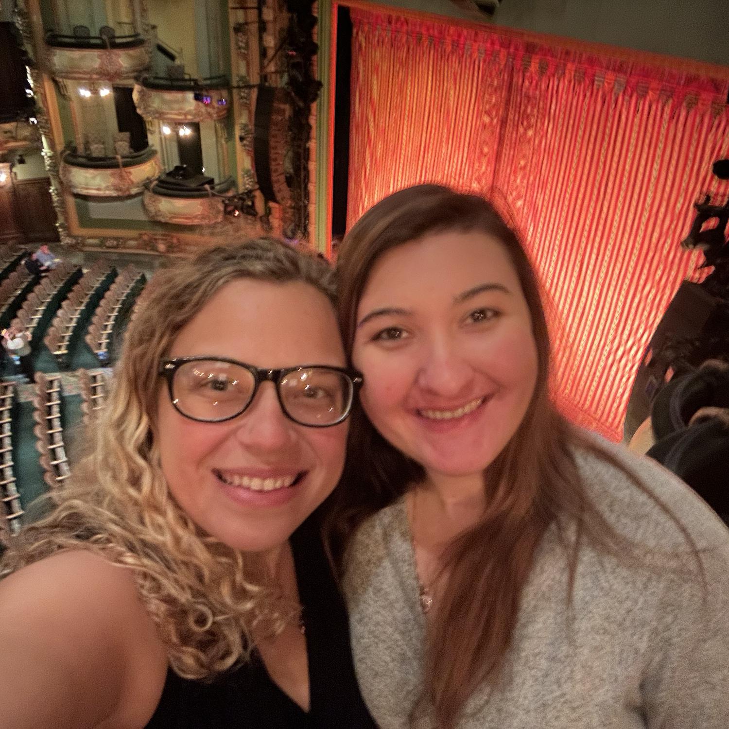 Amber took me to see Aladdin in NYC, I love broadway!