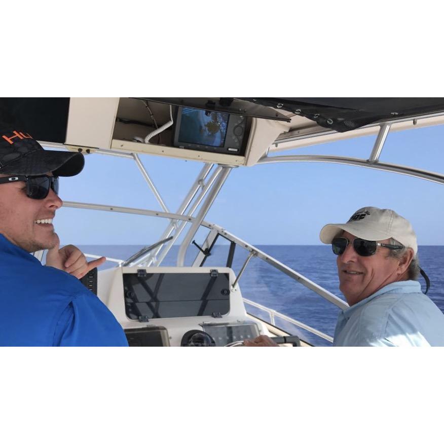 Boat day with "hanai dad" Mel