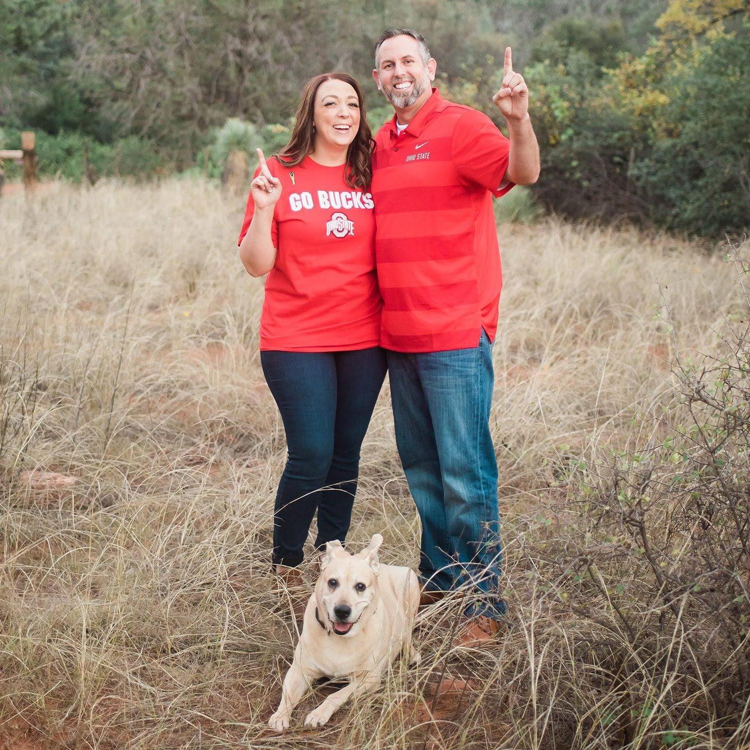 O-H.. even the dog gets in on the action.