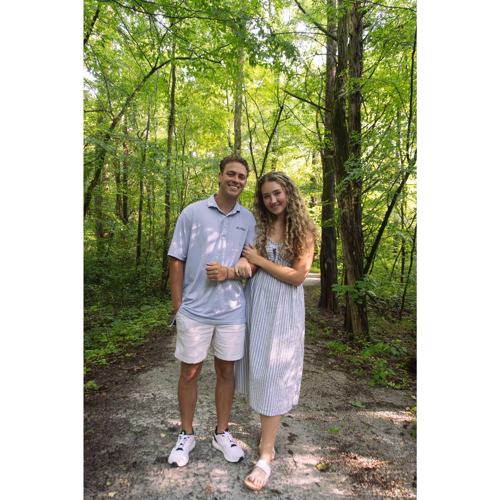 Our most recent photo together. ❤️